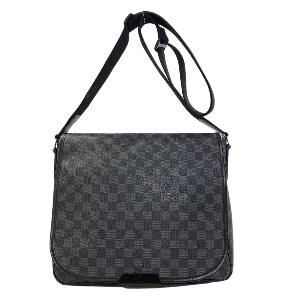 Louis Vuitton N58029 Daniel MM Shoulder Bag, Damier Canvas, Men's LOUIS VUITTON